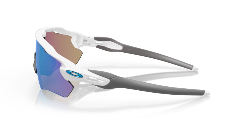 Oakley Radar EV Path Polished White- Prizm Sapphire - biket.co.za
