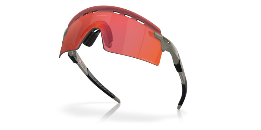 Oakley Encoder Strike Vented- Matte Onyx Prizm Trail Torch - biket.co.za