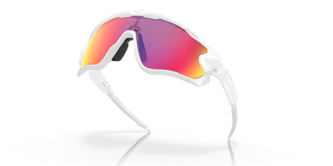 Oakley Jawbreaker - Prizm Road Lenses Polished White Frame - biket.co.za