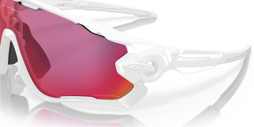Oakley Jawbreaker - Prizm Road Lenses Polished White Frame - biket.co.za