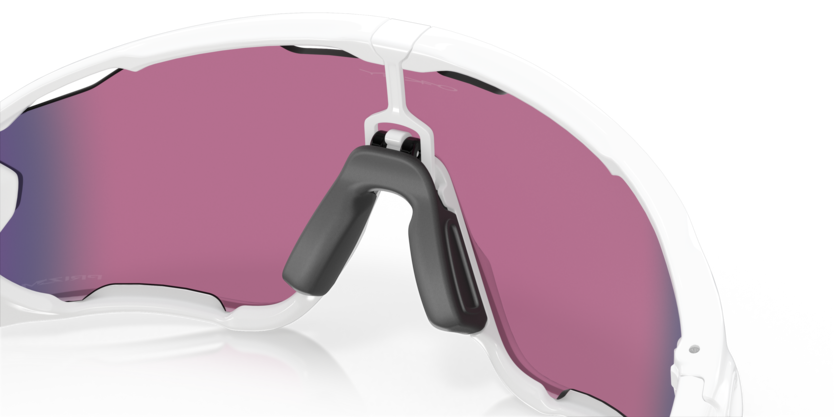 Oakley Jawbreaker - Prizm Road Lenses Polished White Frame - biket.co.za