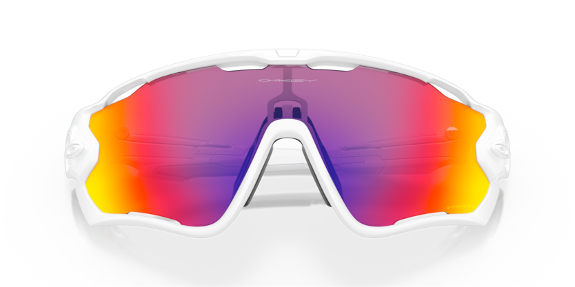 Oakley Jawbreaker - Prizm Road Lenses Polished White Frame - biket.co.za