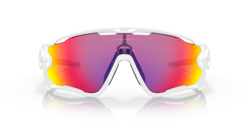 Oakley Jawbreaker - Prizm Road Lenses Polished White Frame - biket.co.za