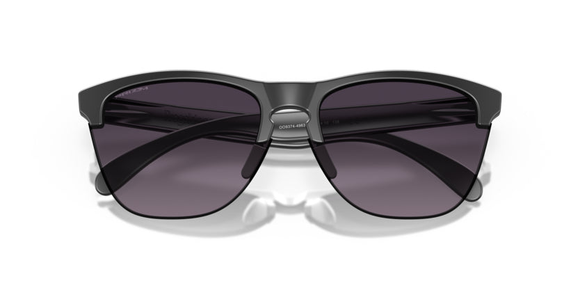 Oakley Frogskins Lite - Matte Black Prizm Grey Gradient - biket.co.za