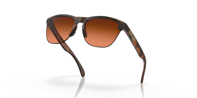 Oakley Frogskins Lite- Matte Brown Tortoise Prizm Brown Gradient - biket.co.za