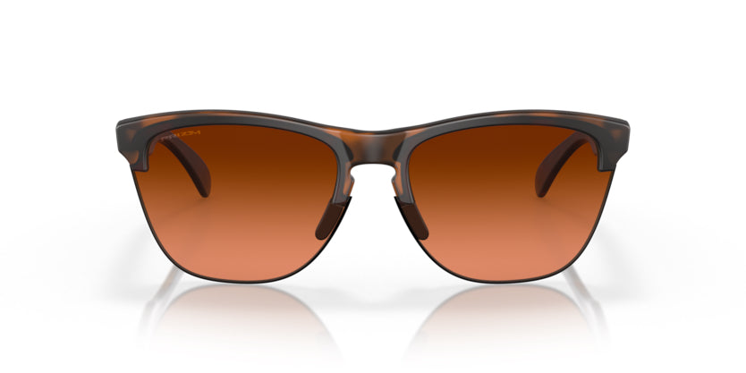 Oakley Frogskins Lite- Matte Brown Tortoise Prizm Brown Gradient - biket.co.za