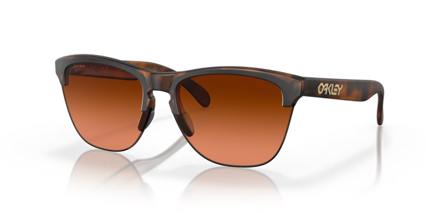 Oakley Frogskins Lite- Matte Brown Tortoise Prizm Brown Gradient - biket.co.za