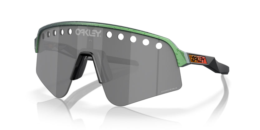 Green and hot sale black oakleys