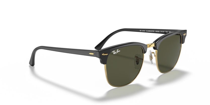 Ray-Ban Clubmaster- Black on Gold - biket.co.za