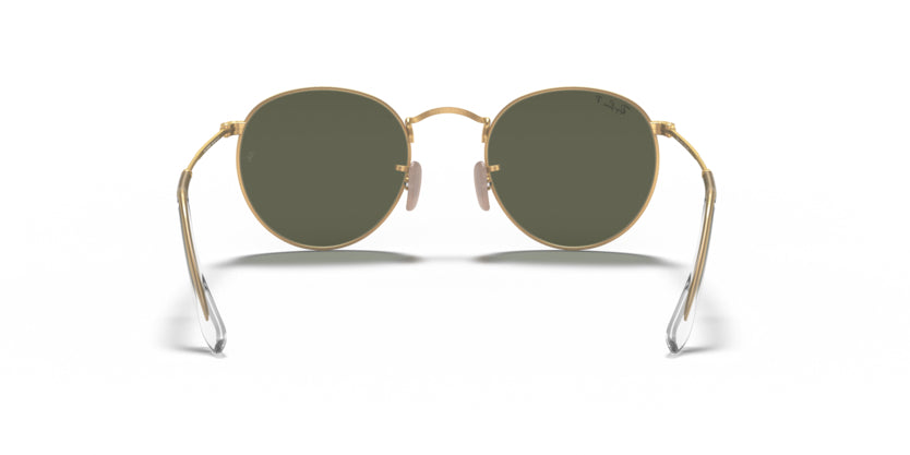 Ray-Ban Round Metal- Gold Polarized - biket.co.za