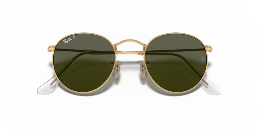 Ray-Ban Round Metal- Gold Polarized - biket.co.za