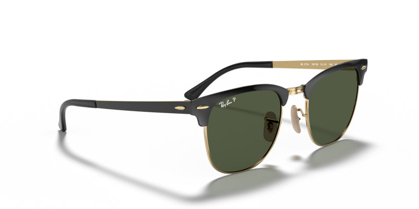 Ray-Ban Clubmaster Metal- Black Polarized - biket.co.za