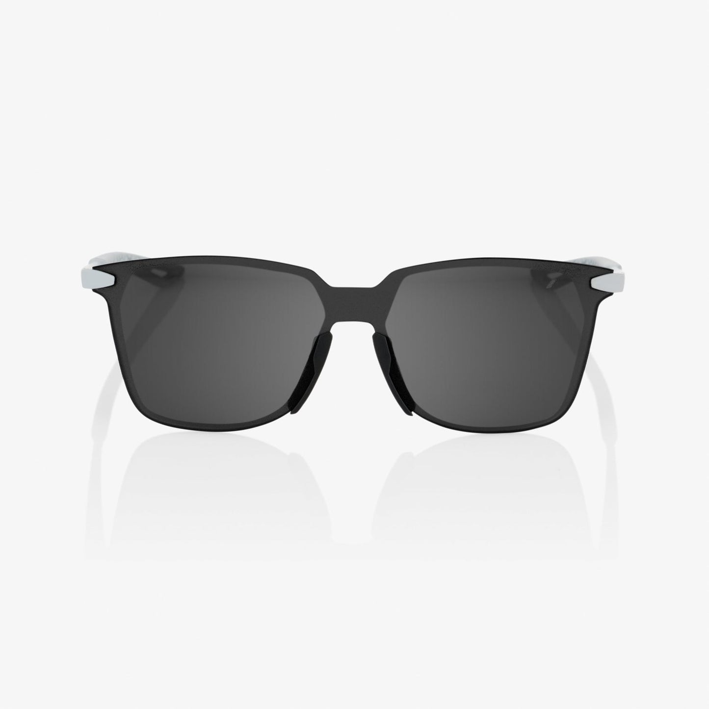 100% Legere Square - Soft Tact Stone Grey - Black Mirror Lens - biket.co.za