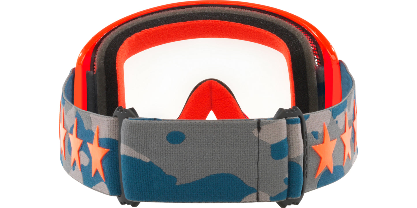 Oakley O-frame 2.0 pro MTB- Tld Star Dazzle Orange Grey - biket.co.za