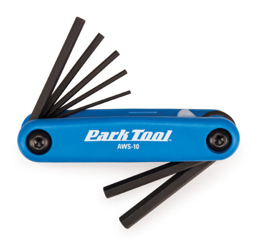 Parktool AWS-10 Fold-Up Hex Wrench Set - biket.co.za