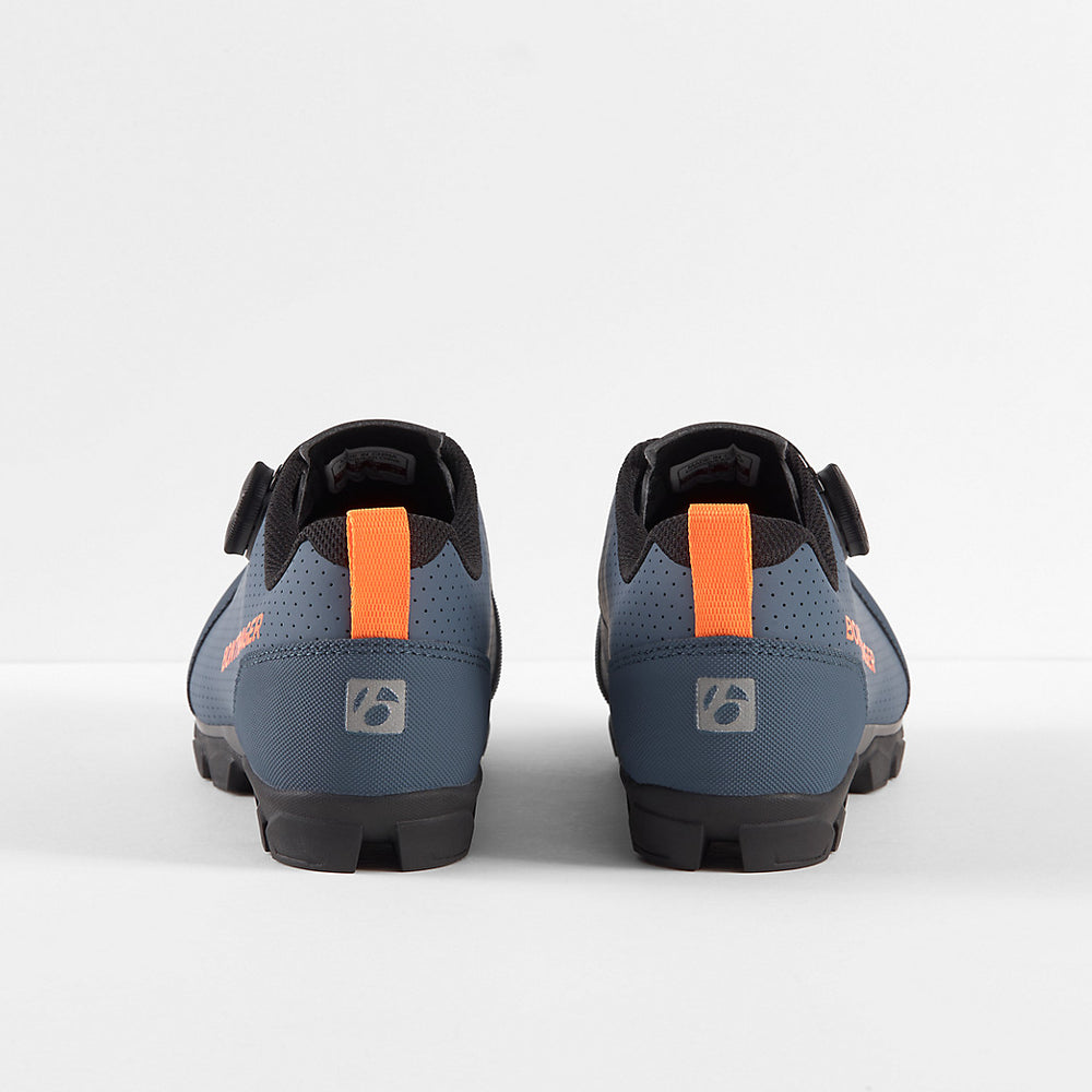 
                  
                    Bontrager Evoke Mountain Bike Shoes - Battleship Blue/Radioactive Orange - biket.co.za
                  
                