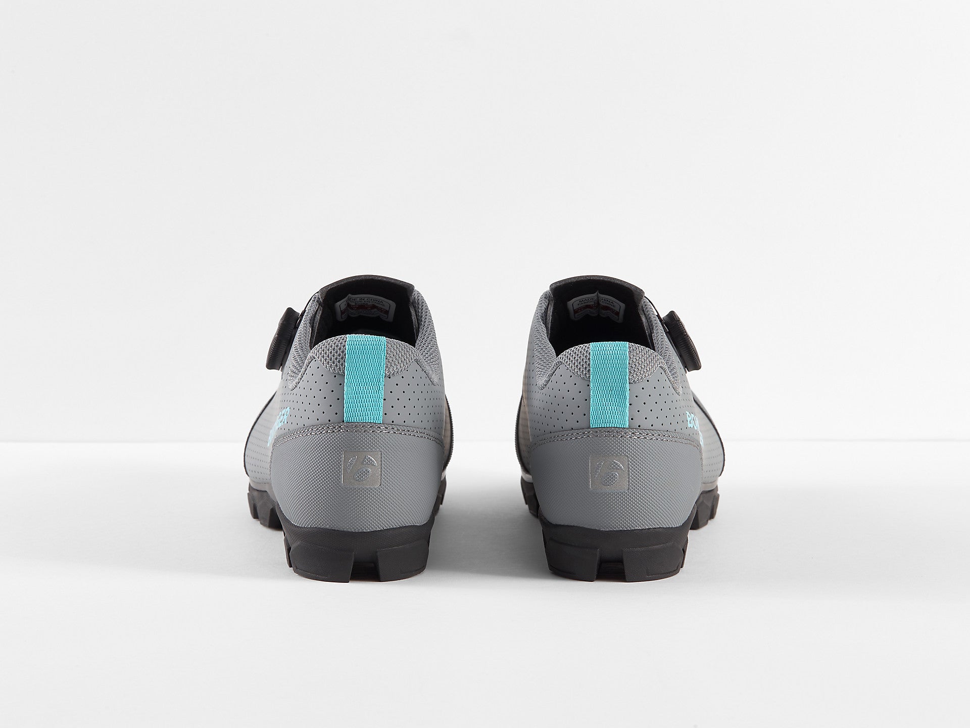 Bontrager Evoke Mountain Bike Shoes - Quicksilver/Miami Green