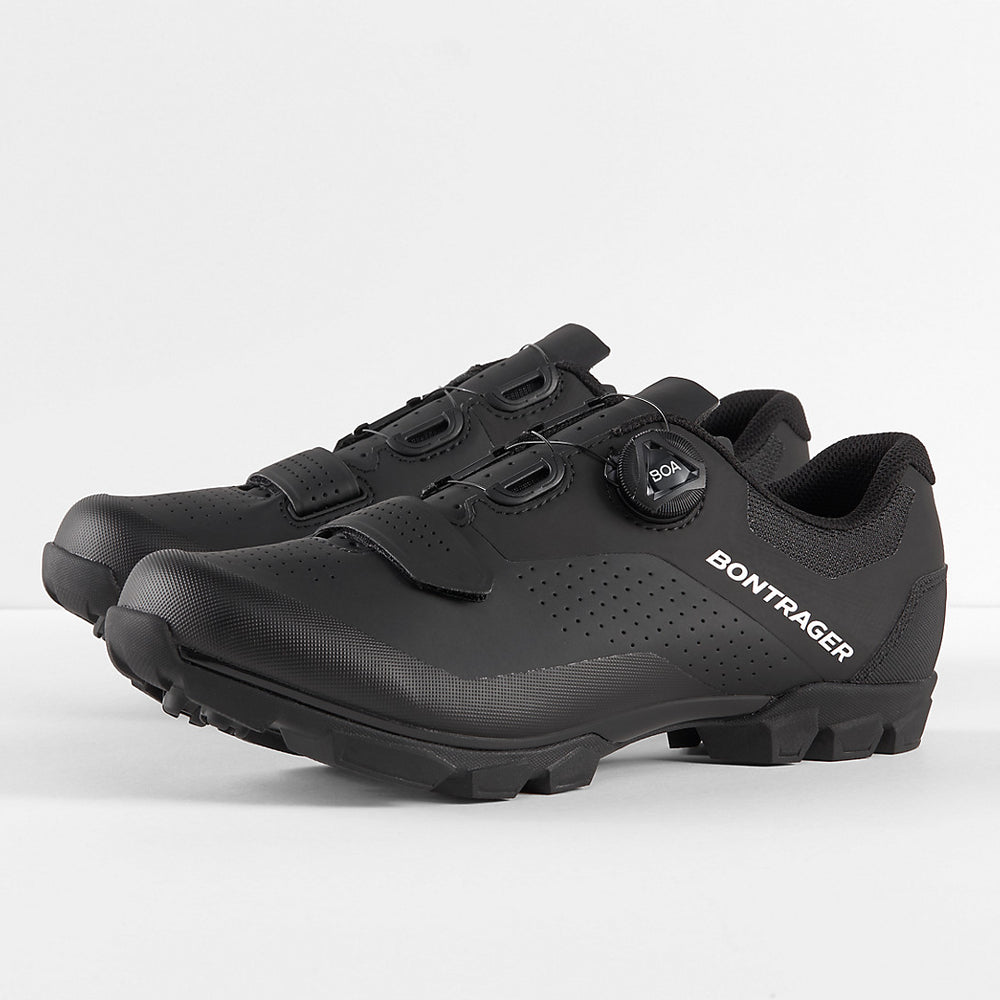 
                  
                    Bontrager Foray Mountain Bike Shoes - Black - biket.co.za
                  
                