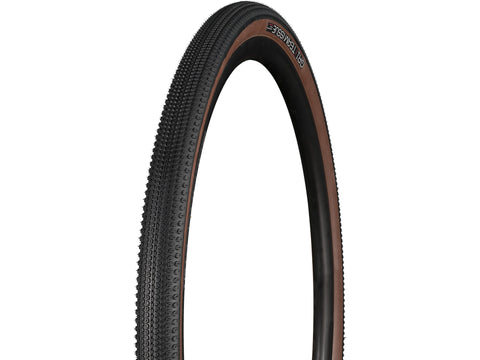 Bontrager GR1 Team Issue Gravel Tyre - Black/Brown - biket.co.za