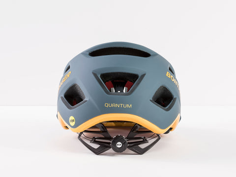 Bontrager Quantum MIPS Bike Helmet - Battleship Blue/Marigold - biket.co.za
