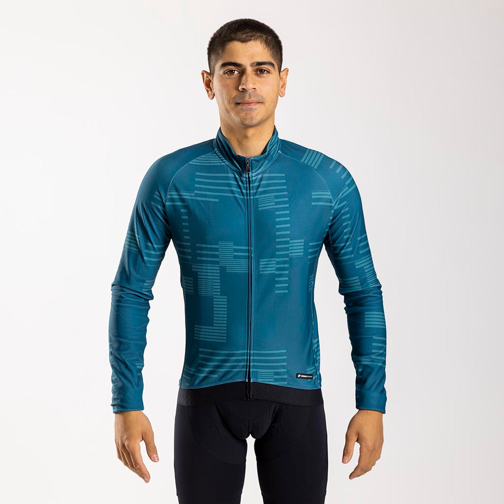 
                  
                    Ciovita Mens Strisce Lava Jacket- Teal - biket.co.za
                  
                