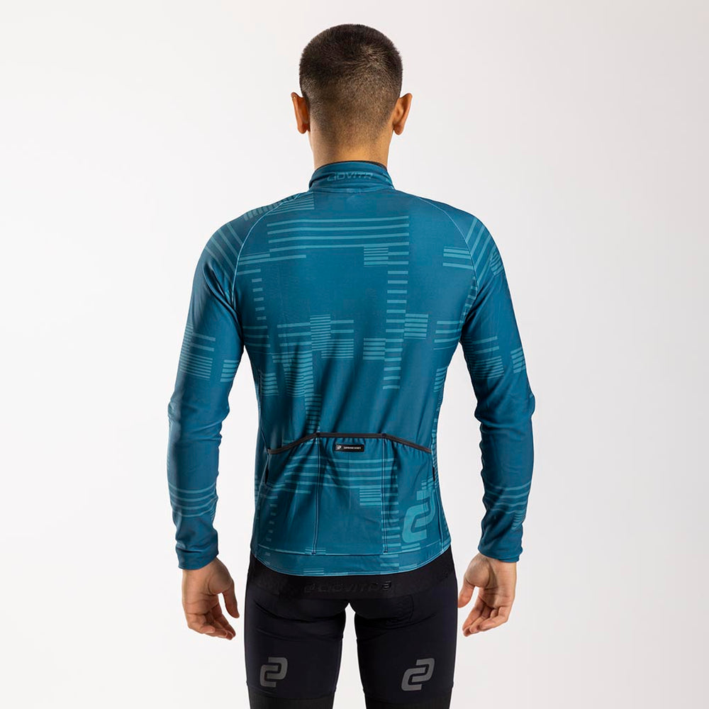 
                  
                    Ciovita Mens Strisce Lava Jacket- Teal - biket.co.za
                  
                