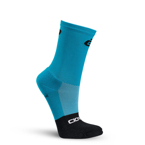 Ciovita Hightop Cycling Socks- Blue - biket.co.za