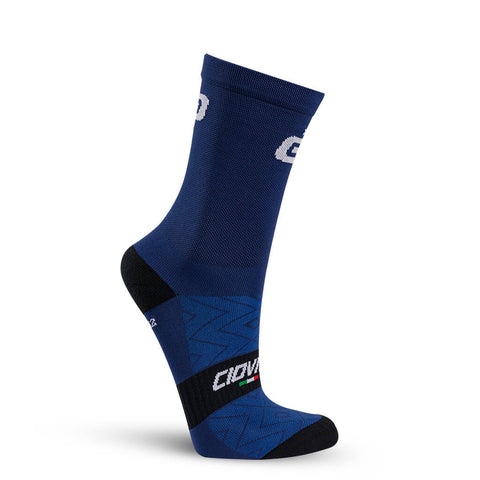 Ciovita Crew Cycling Socks- Navy - biket.co.za