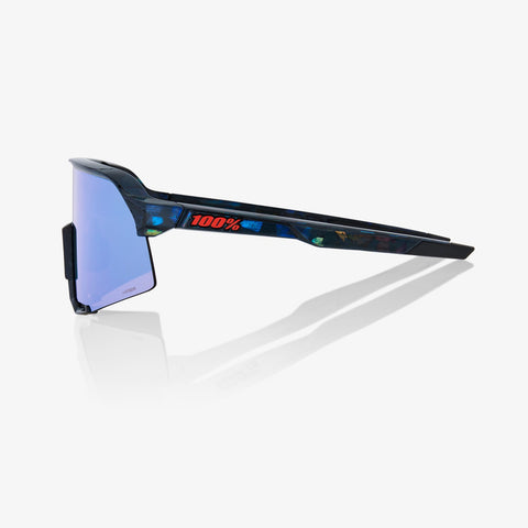 100 % S3™ Black Holographic HiPER® Blue Multilayer Mirror Lens - biket.co.za