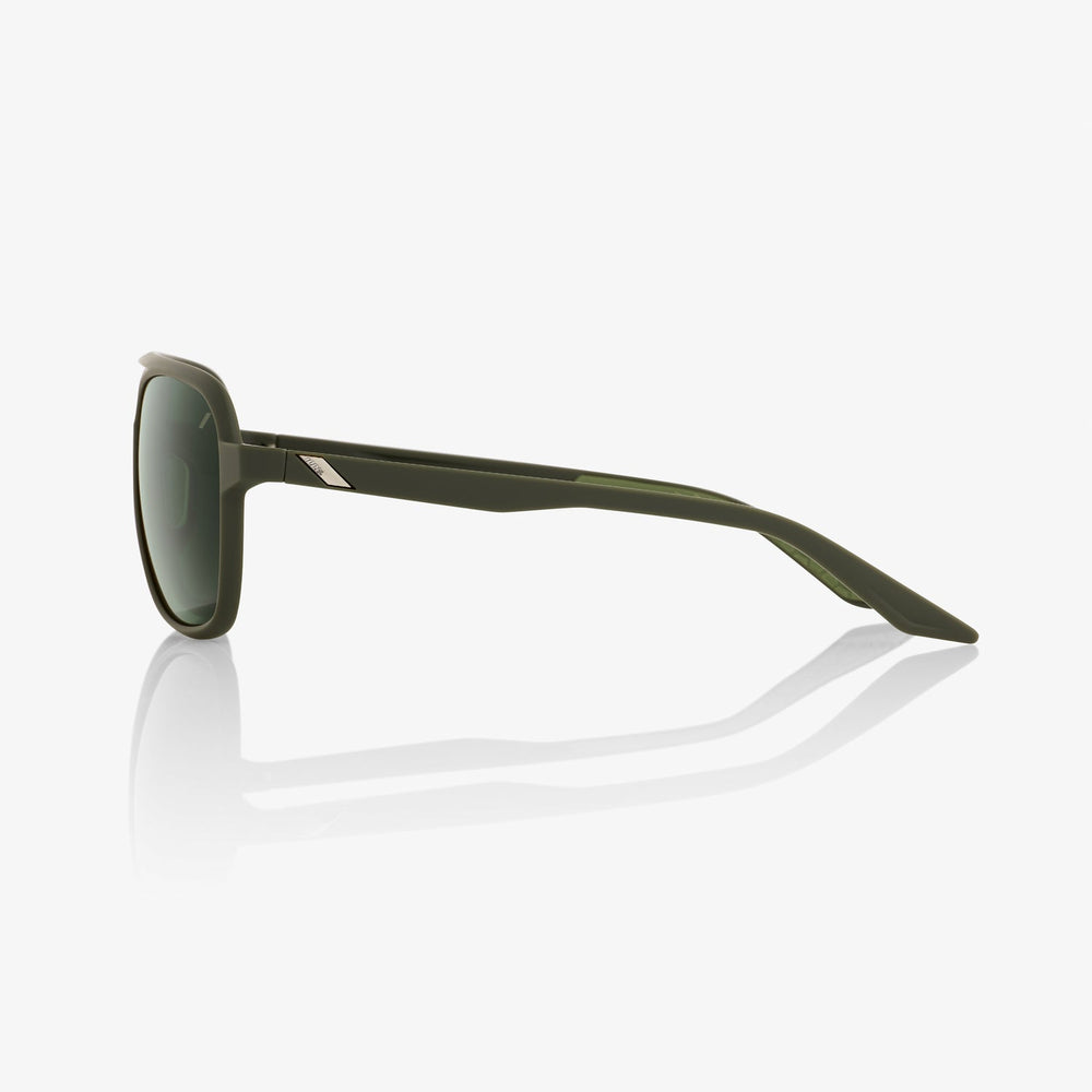 
                  
                    100% Kasia Aviator Round - Soft Tact Army Green - Grey Green Lens - biket.co.za
                  
                