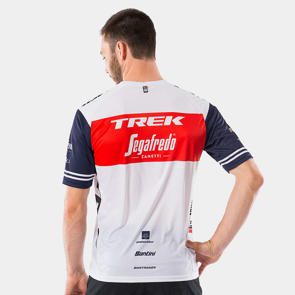 
                  
                    Santini Trek-Segafredo Men's Team Tech Tee - biket.co.za
                  
                