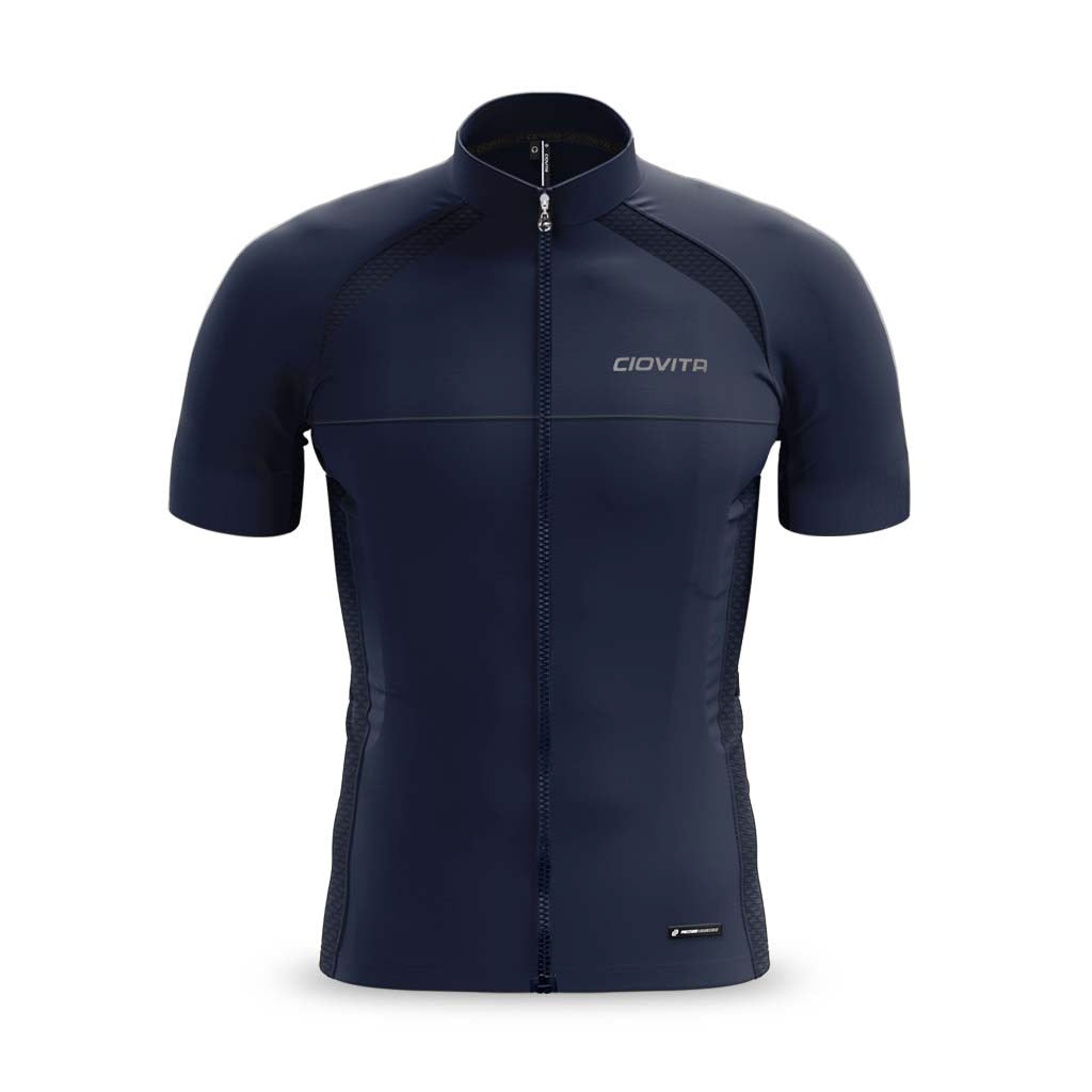 Ciovita Men's Nucleo Sport Fit Jersey - Navy - biket.co.za