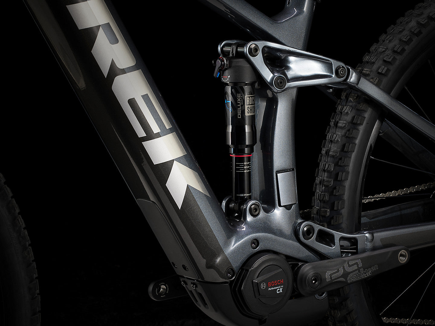 2024 Trek Rail 9.7 Gen 4 - Galactic Grey Electric Bike | On