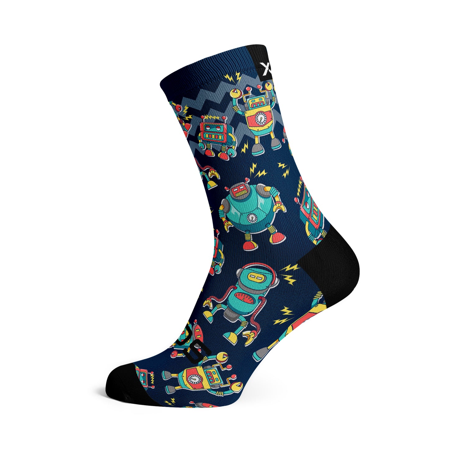 Sox- Robots Kids Socks - biket.co.za