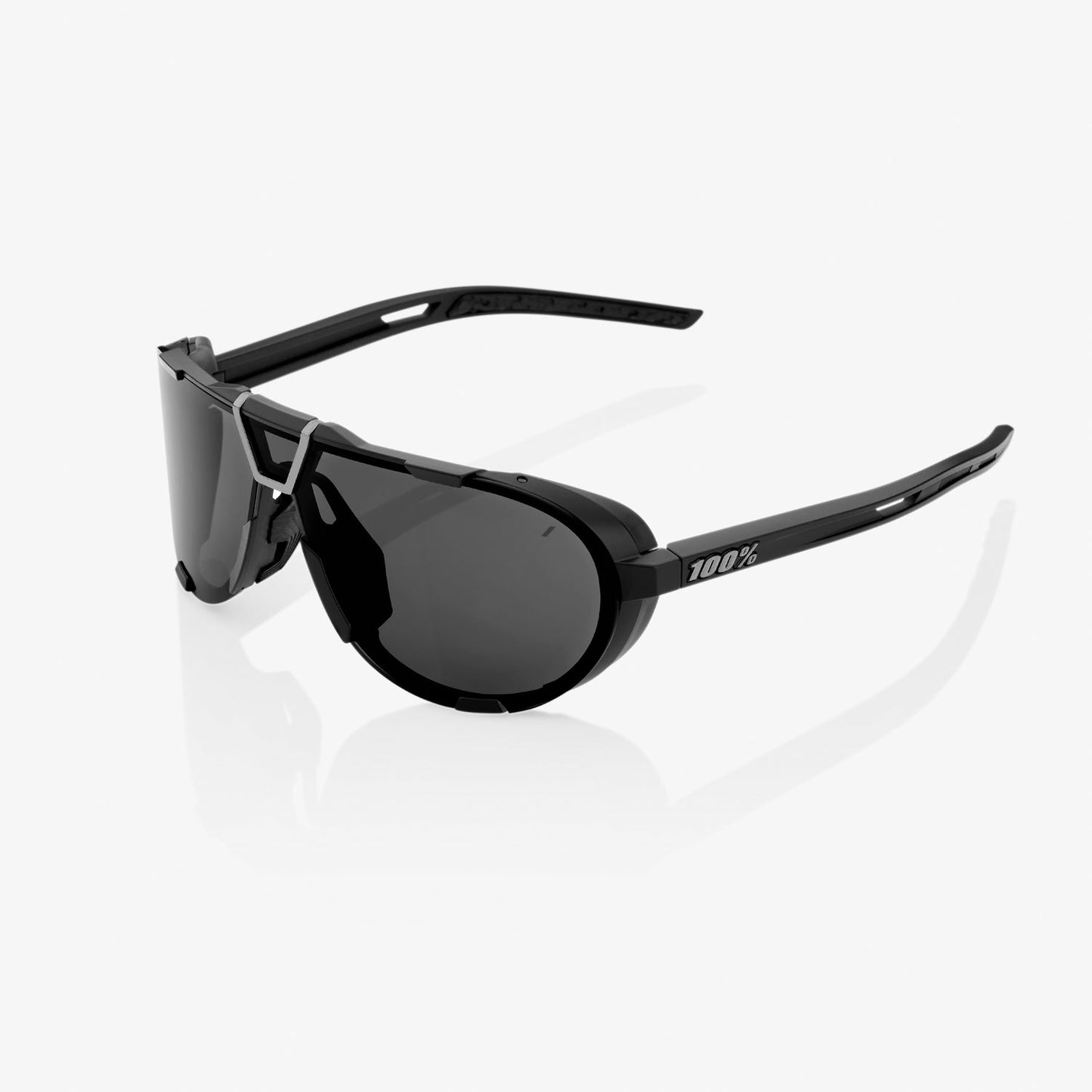 100% Westcraft - Matte Black - Smoke Lens - biket.co.za