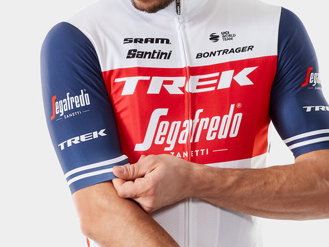 Santini Trek-Segafredo Men's Team Replica Race Cycling Jersey - biket.co.za