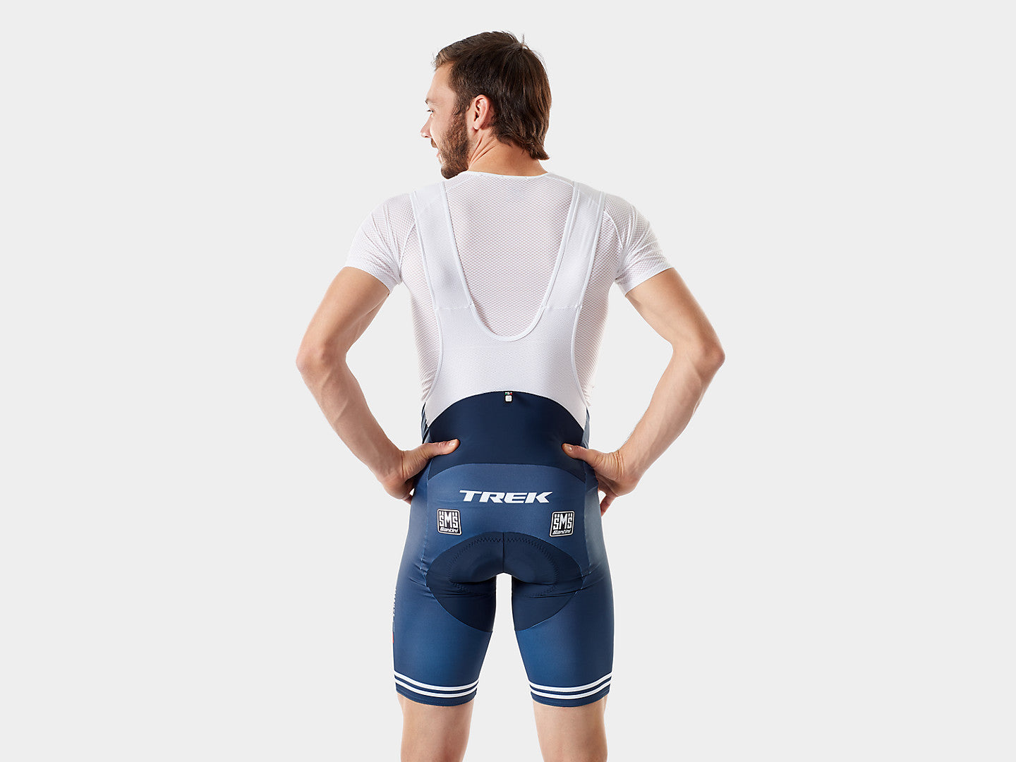 Santini Trek-Segafredo Men's Team Replica Bib Shorts - biket.co.za