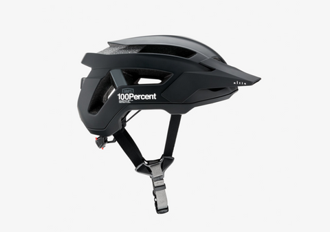 100% Altis trail helmet - Black - biket.co.za
