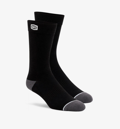 100% SOLID Casual Socks Black - biket.co.za
