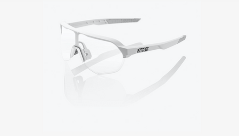 100% S2 - Soft Tact Off White - Hiper Red Multilayer Mirror Lens - biket.co.za