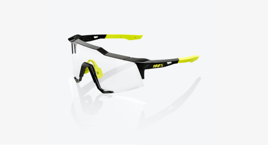 100 Speedcraft Gloss Black Photochromic Lens