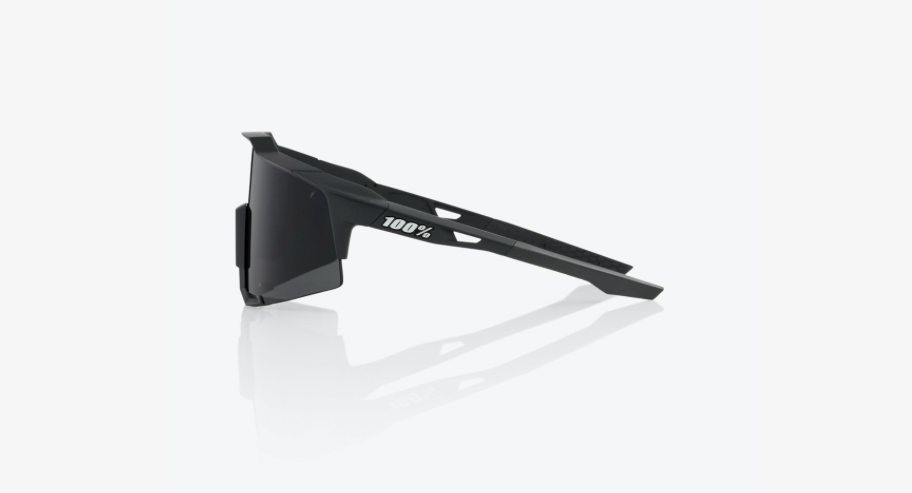 100% Speedcraft - Soft Tact Black - Smoke Lens - biket.co.za