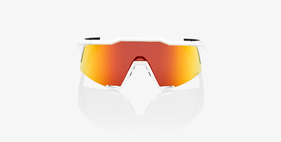 
                  
                    100% Speedcraft - Soft Tact Off White - Hiper Red Multilayer Mirror Lens - biket.co.za
                  
                