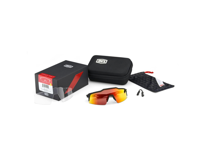 
                  
                    100% Speedcraft SL - Soft Tact Off White - Hiper Red Multilayer Mirror Lens - biket.co.za
                  
                