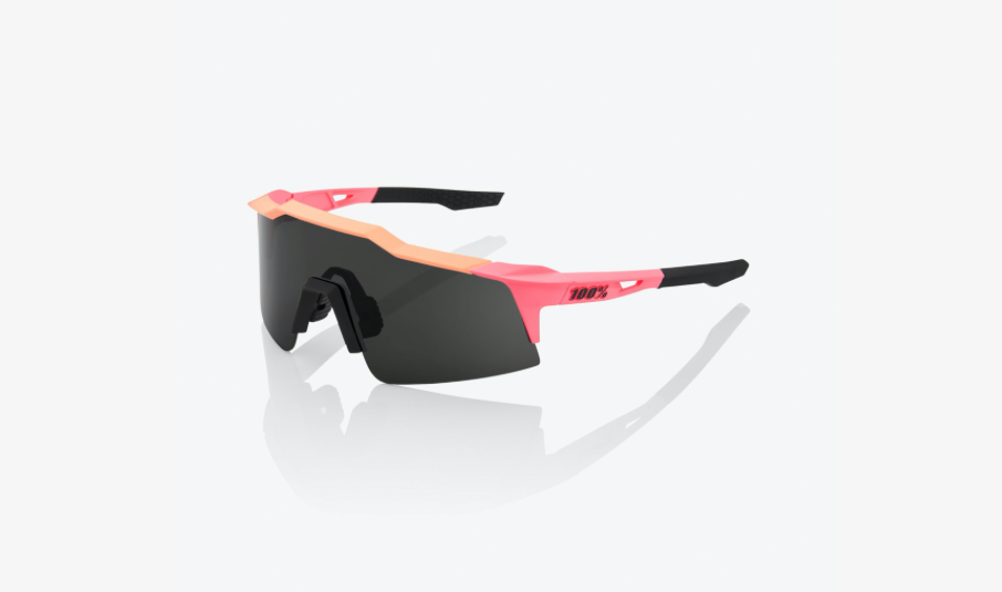 100% Speedcraft SL - Matte Washed Out Neon Pink - Smoke Lens - biket.co.za