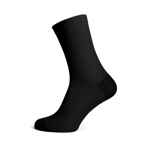 Sox- Solid Black Socks - biket.co.za