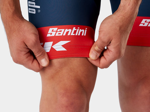 Santini Trek-Segafredo Men's Team Replica Bib Shorts - biket.co.za