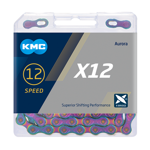 KMC X12 12-SPEED CHAIN | 126 LINKS | BOXED - biket.co.za