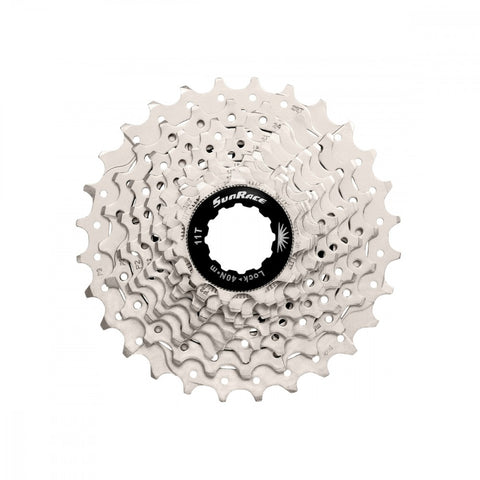 Sunrace Cassette Sprocket Rx 10S 11-25T - Metallic Silver - biket.co.za