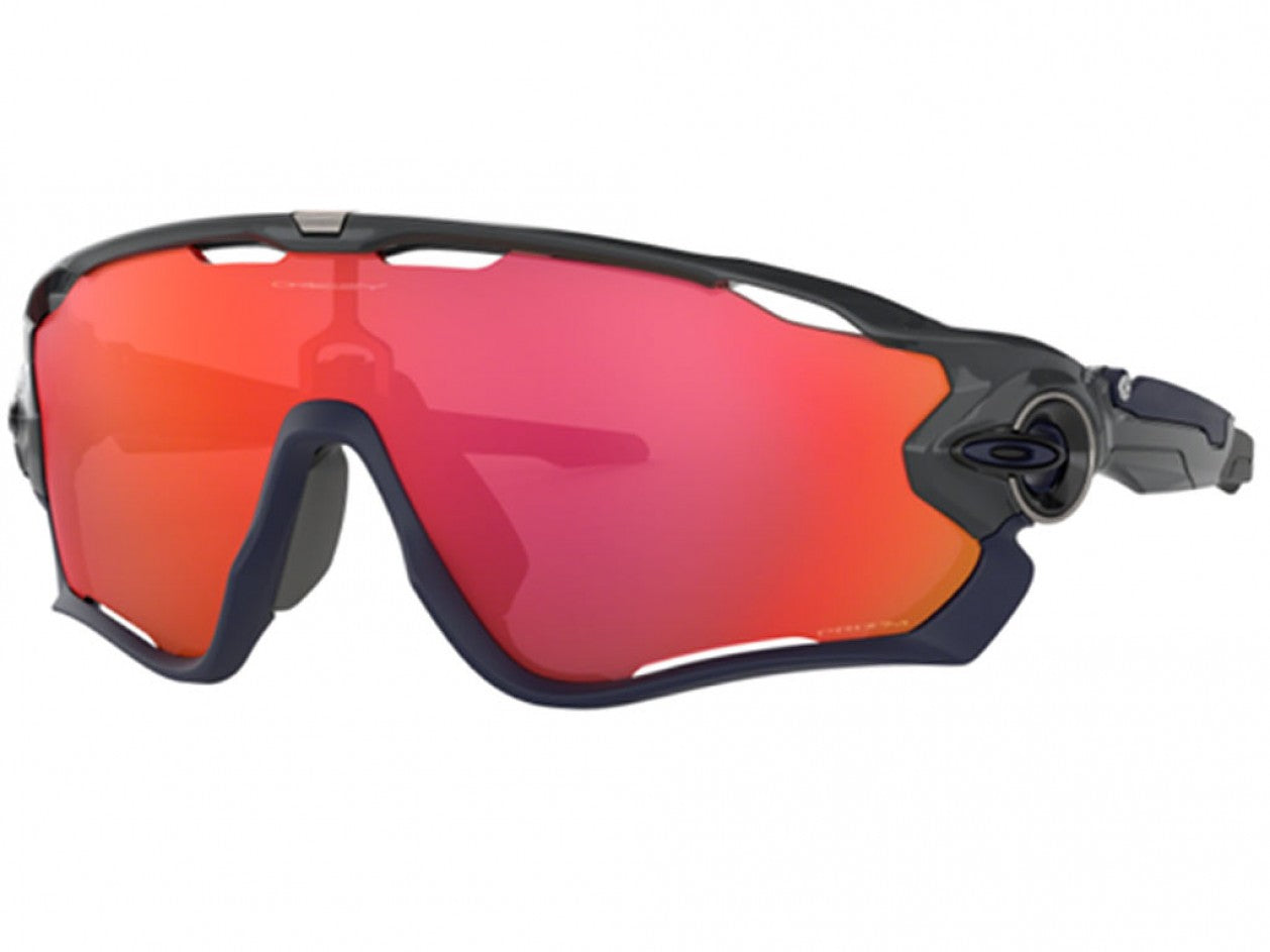 Oakley Jawbreaker- Carbon Navy Prizm Trail Torch - biket.co.za